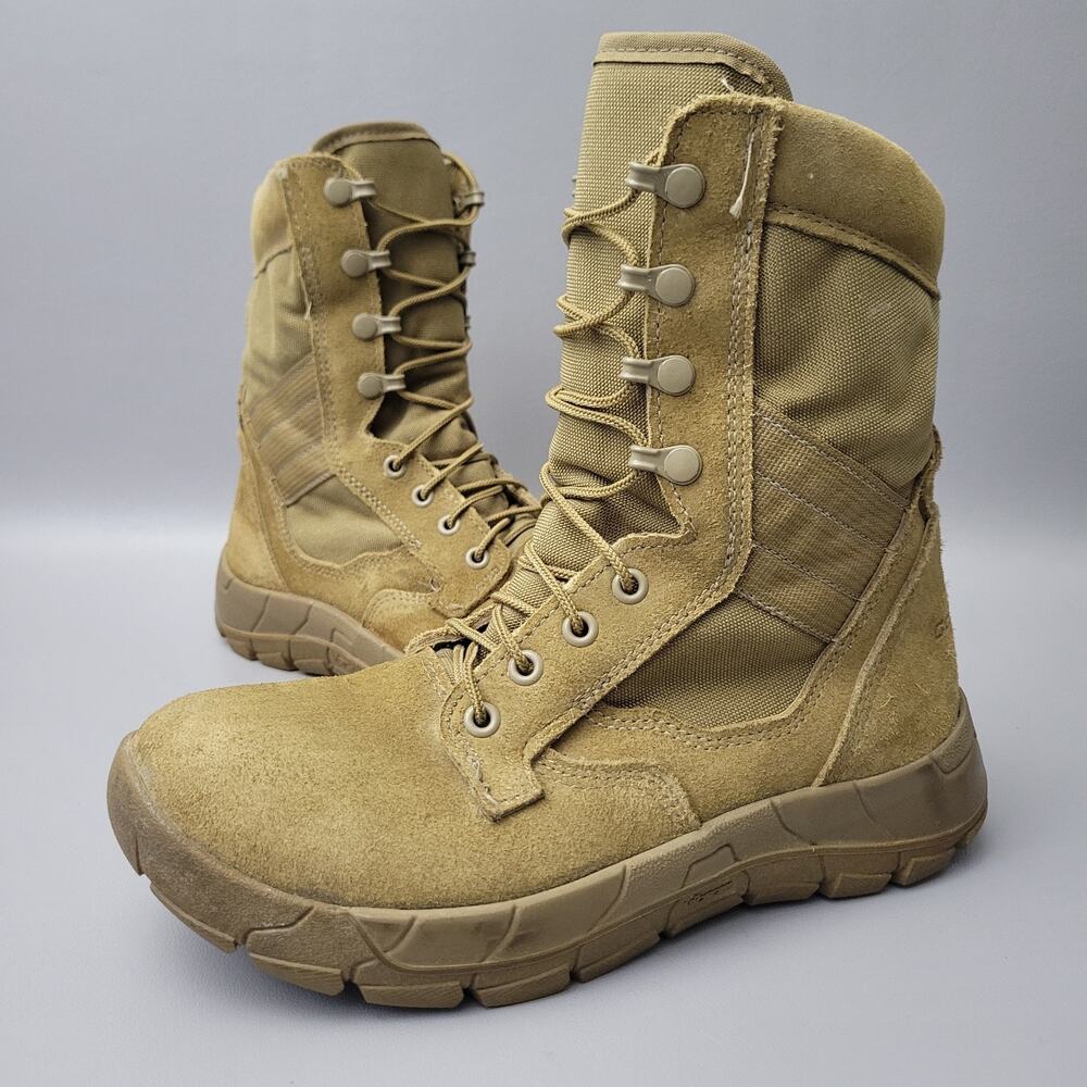 Corcoran Men's Boot 8" Phantom Military Boot CV1600 Coyote Tan Size 7M Tactical